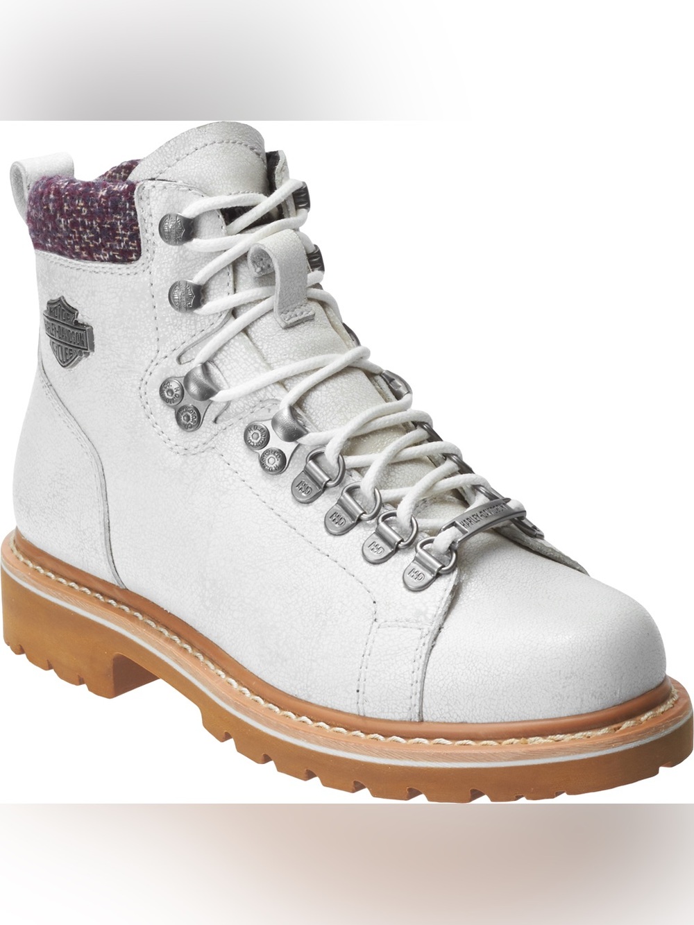 Harley Davidson women’s Akers 5” lace up biker boots - size 6.5